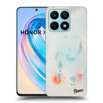 Picasee silikonový černý obal pro Honor X8a - Splash