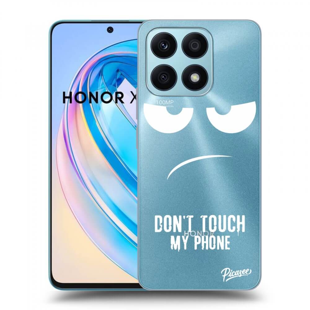 Picasee silikonový průhledný obal pro Honor X8a - Don't Touch My Phone