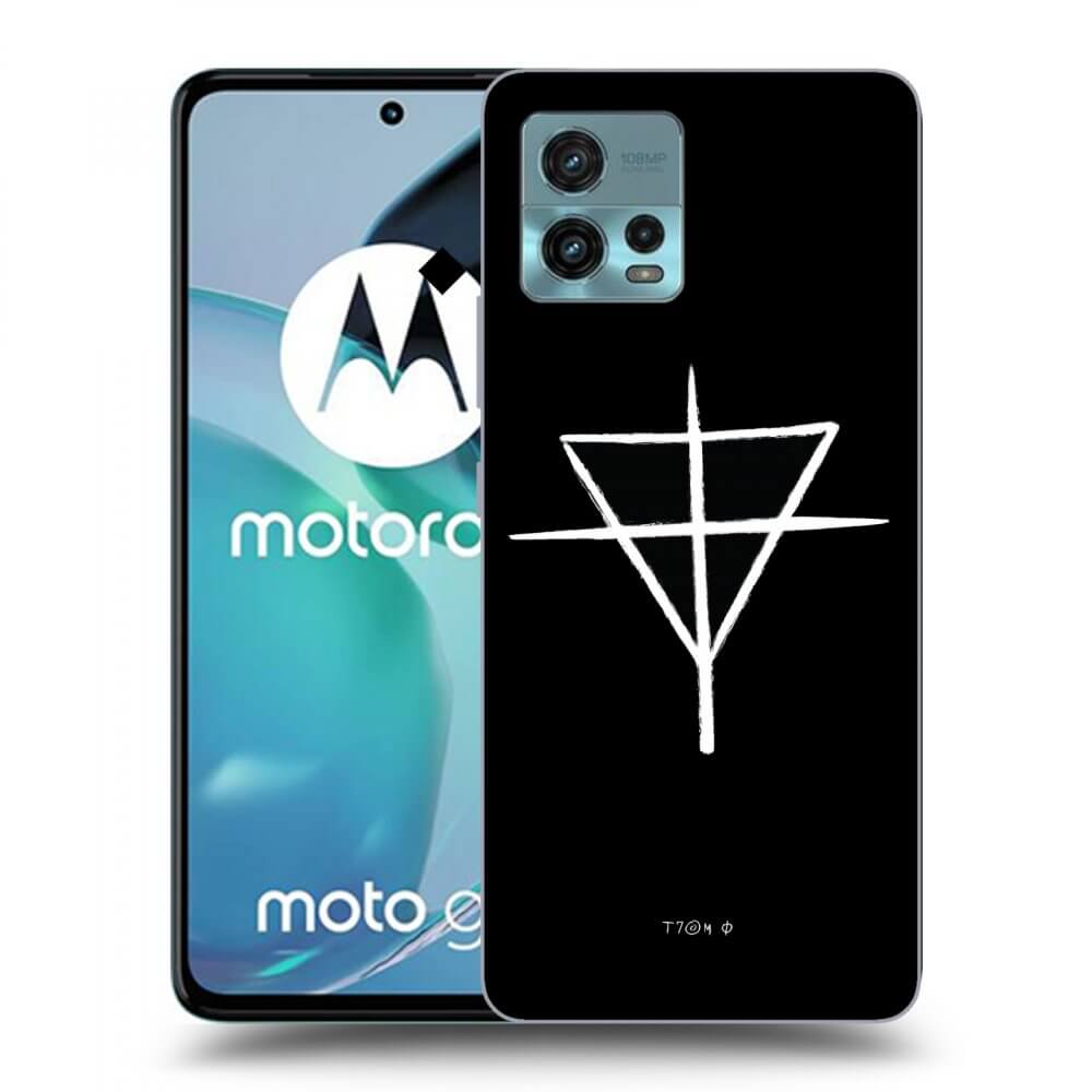 Picasee silikonový černý obal pro Motorola Moto G72 - ONEMANSHOW THE GAME