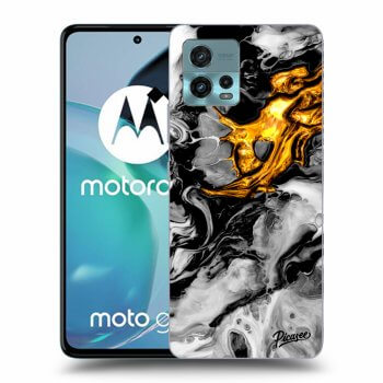 Obal pro Motorola Moto G72 - Black Gold 2