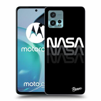 Picasee silikonový černý obal pro Motorola Moto G72 - NASA Triple