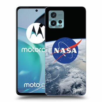 Picasee silikonový černý obal pro Motorola Moto G72 - Nasa Earth