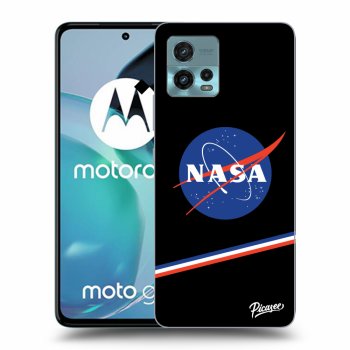 Picasee silikonový černý obal pro Motorola Moto G72 - NASA Original