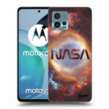 Picasee silikonový černý obal pro Motorola Moto G72 - Nebula