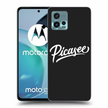 Picasee silikonový černý obal pro Motorola Moto G72 - Picasee - White