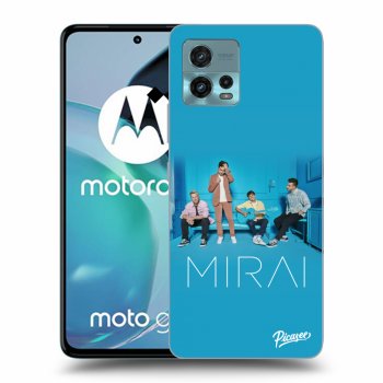 Picasee silikonový černý obal pro Motorola Moto G72 - Mirai - Blue