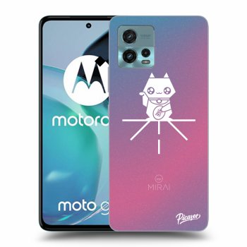 Picasee silikonový černý obal pro Motorola Moto G72 - Mirai - Maneki Neko