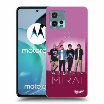 Picasee silikonový černý obal pro Motorola Moto G72 - Mirai - Pink