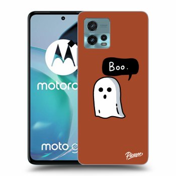 Picasee silikonový černý obal pro Motorola Moto G72 - Boo