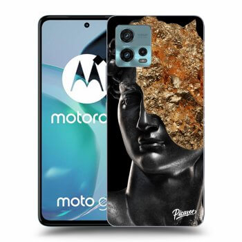 Picasee silikonový černý obal pro Motorola Moto G72 - Holigger