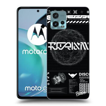Picasee silikonový černý obal pro Motorola Moto G72 - BLACK DISCO