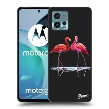 Obal pro Motorola Moto G72 - Flamingos couple
