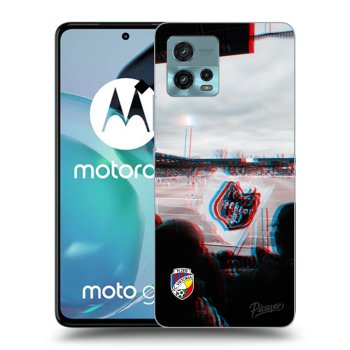 Picasee silikonový černý obal pro Motorola Moto G72 - FC Viktoria Plzeň B