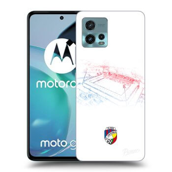 Picasee silikonový černý obal pro Motorola Moto G72 - FC Viktoria Plzeň C