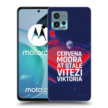 Picasee silikonový černý obal pro Motorola Moto G72 - FC Viktoria Plzeň E