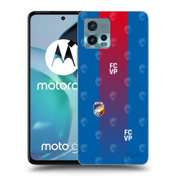 Picasee silikonový černý obal pro Motorola Moto G72 - FC Viktoria Plzeň F