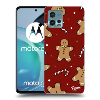 Picasee silikonový černý obal pro Motorola Moto G72 - Gingerbread 2