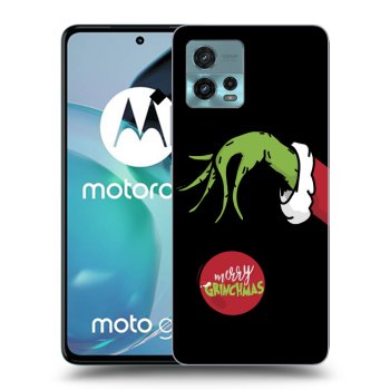 Picasee silikonový černý obal pro Motorola Moto G72 - Grinch