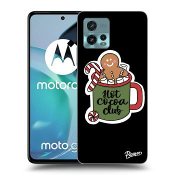 Picasee silikonový černý obal pro Motorola Moto G72 - Hot Cocoa Club