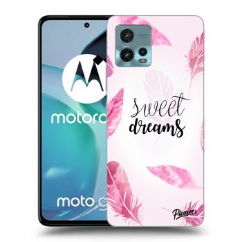 Picasee silikonový černý obal pro Motorola Moto G72 - Sweet dreams
