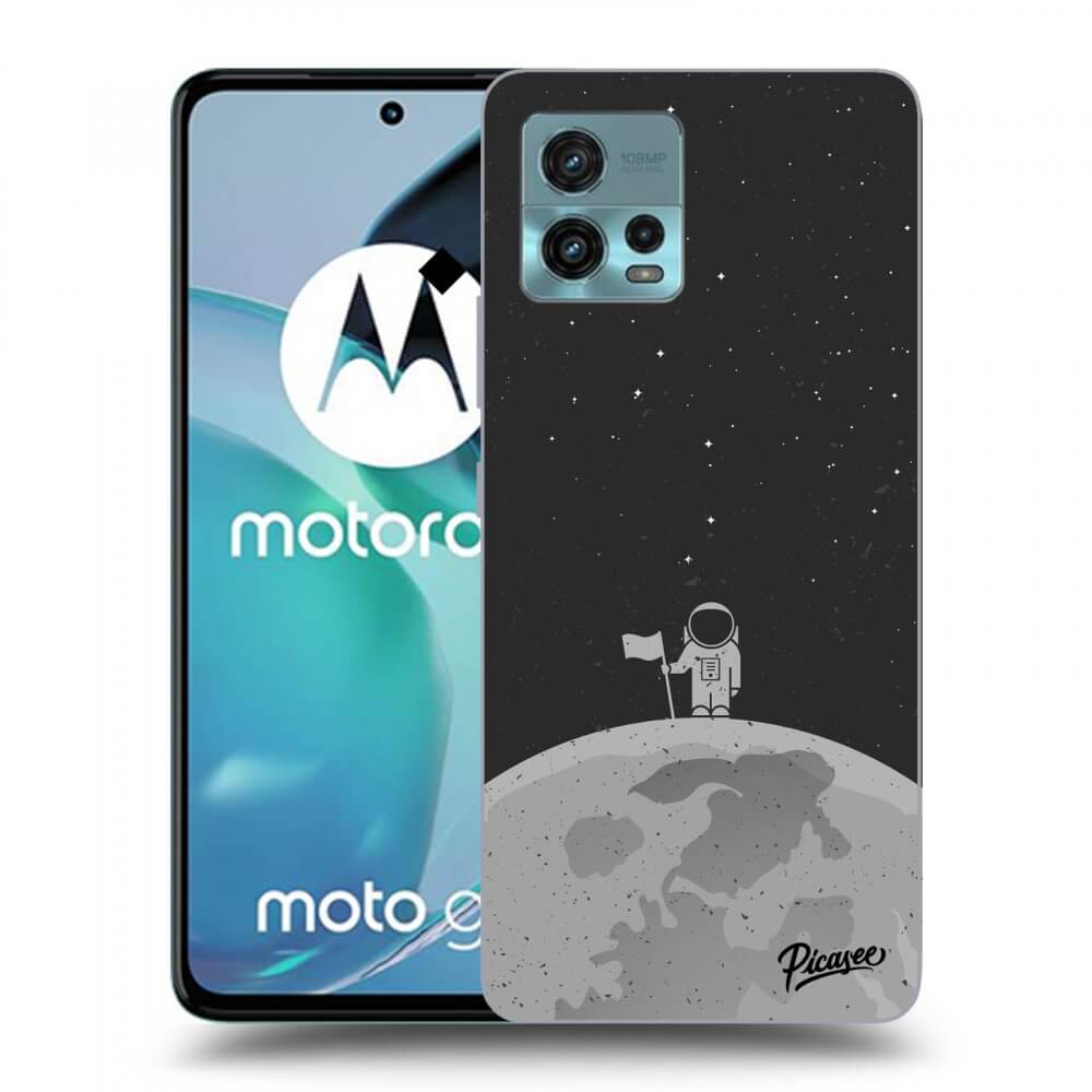 Picasee silikonový průhledný obal pro Motorola Moto G72 - Astronaut