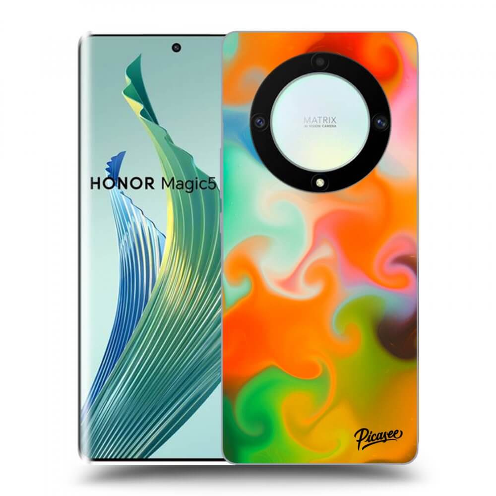 Picasee silikonový průhledný obal pro Honor Magic5 Lite 5G - Juice