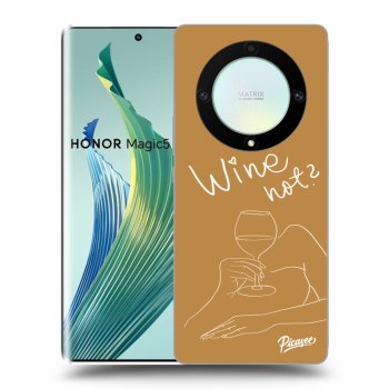 Picasee ULTIMATE CASE pro Honor Magic5 Lite 5G - Wine not