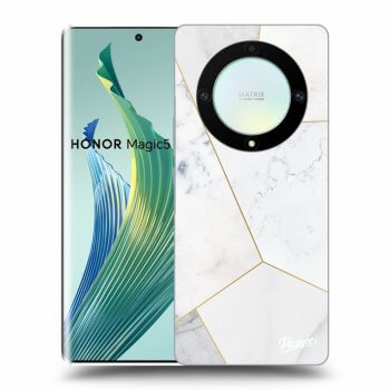 Obal pro Honor Magic5 Lite 5G - White tile