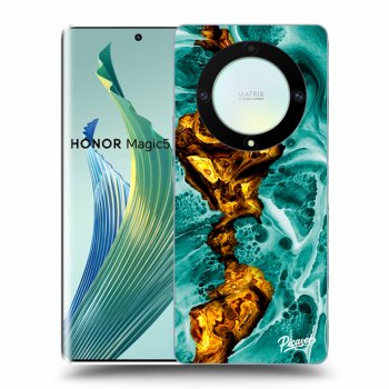 Picasee ULTIMATE CASE pro Honor Magic5 Lite 5G - Goldsky