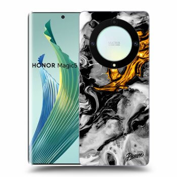 Obal pro Honor Magic5 Lite 5G - Black Gold 2