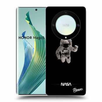 Picasee silikonový průhledný obal pro Honor Magic5 Lite 5G - Astronaut Minimal