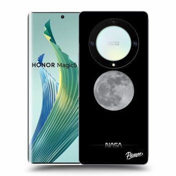 Picasee silikonový průhledný obal pro Honor Magic5 Lite 5G - Moon Minimal