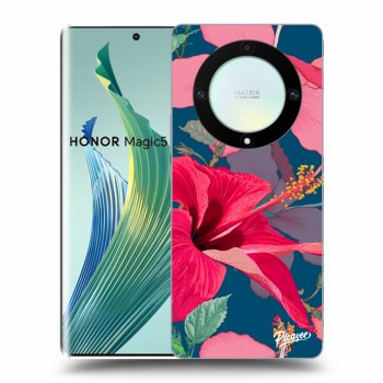 Obal pro Honor Magic5 Lite 5G - Hibiscus