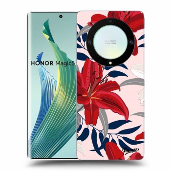 Obal pro Honor Magic5 Lite 5G - Red Lily