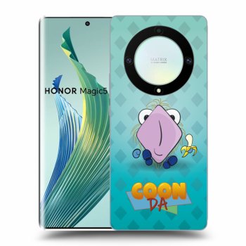 Picasee silikonový průhledný obal pro Honor Magic5 Lite 5G - COONDA chlupatka světlá