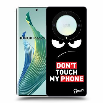 Obal pro Honor Magic5 Lite 5G - Angry Eyes - Transparent