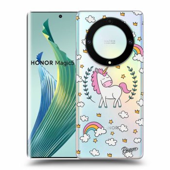 Obal pro Honor Magic5 Lite 5G - Unicorn star heaven