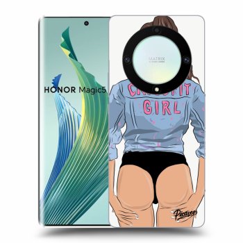 Picasee ULTIMATE CASE pro Honor Magic5 Lite 5G - Crossfit girl - nickynellow