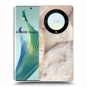 Obal pro Honor Magic5 Lite 5G - Cream marble