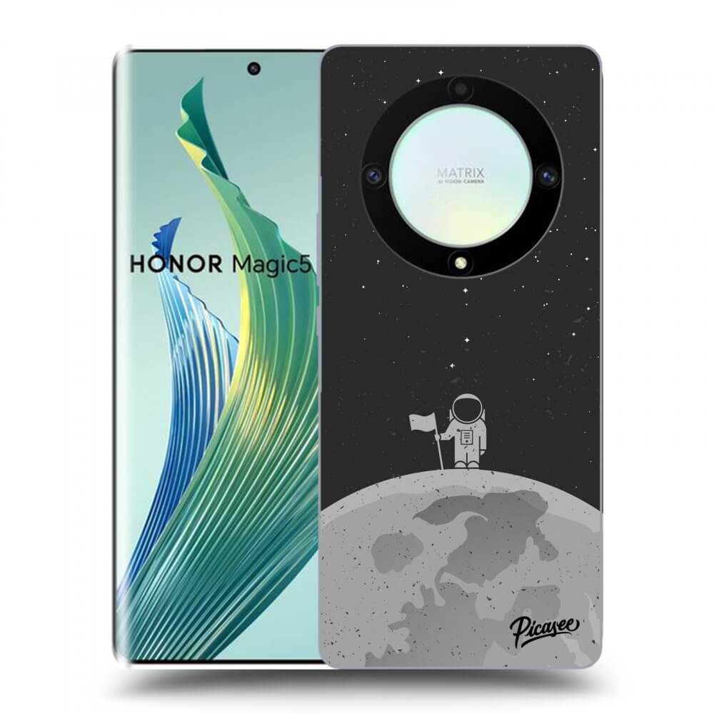 Picasee silikonový černý obal pro Honor Magic5 Lite 5G - Astronaut