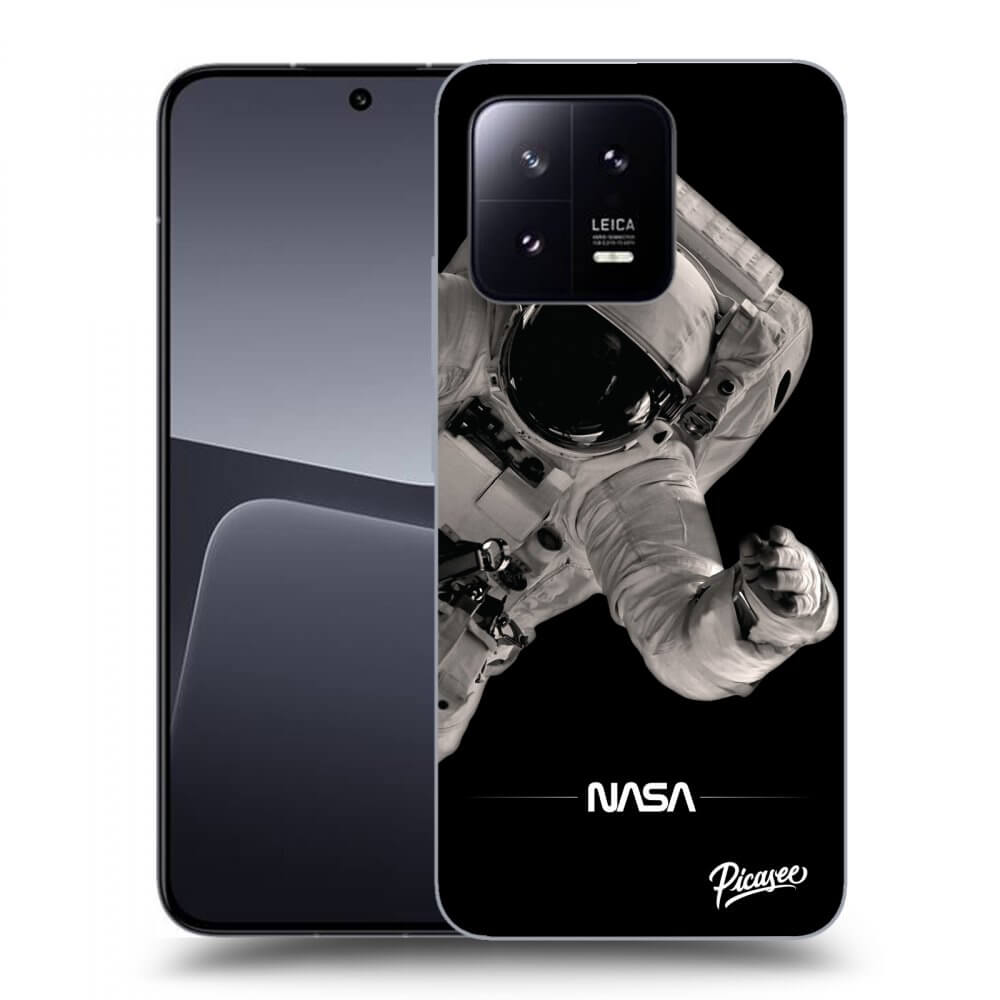 Picasee silikonový černý obal pro Xiaomi 13 - Astronaut Big