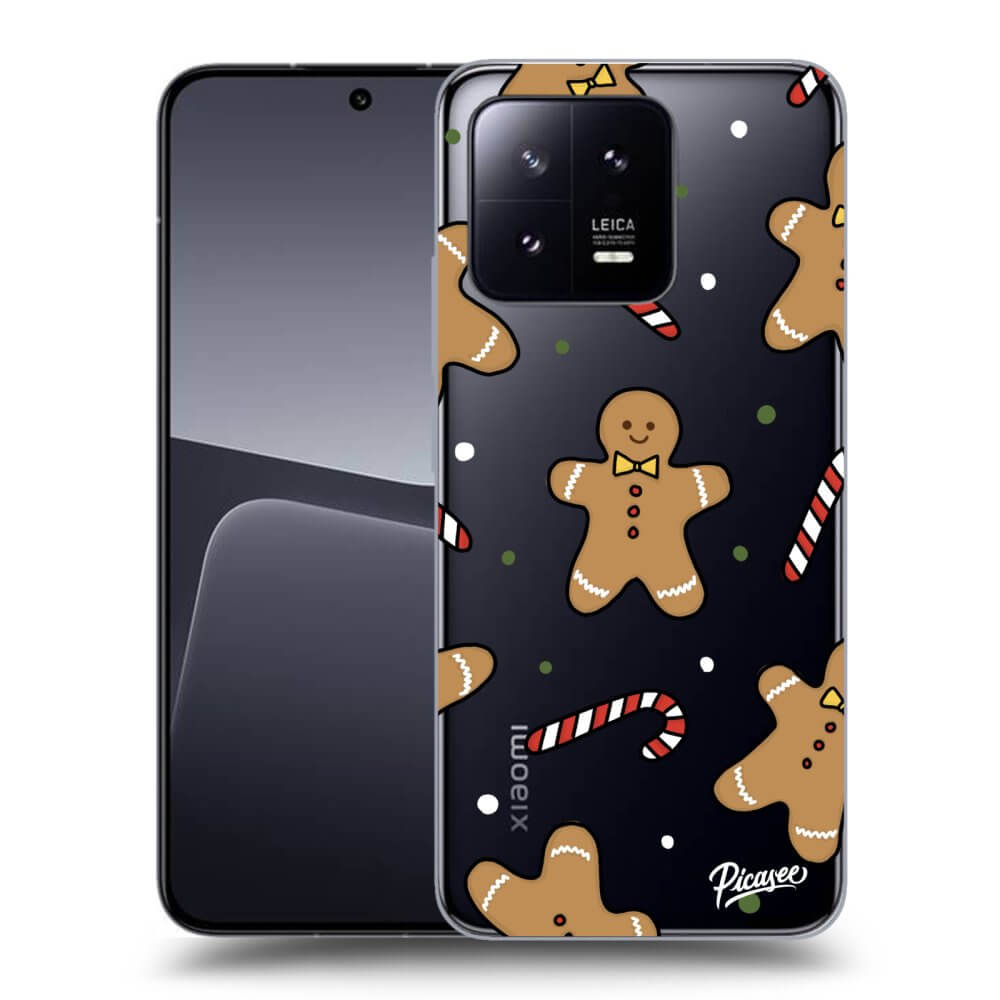 Picasee silikonový průhledný obal pro Xiaomi 13 - Gingerbread