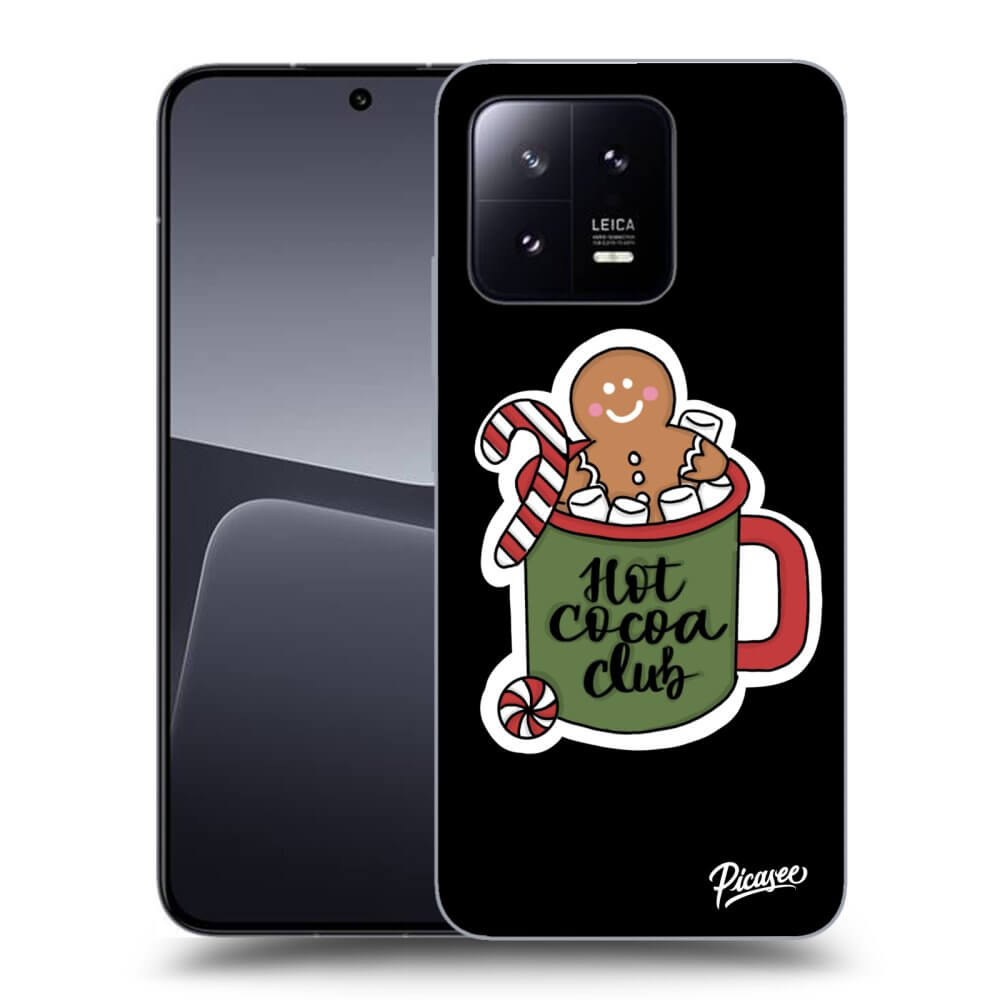 Picasee silikonový černý obal pro Xiaomi 13 - Hot Cocoa Club