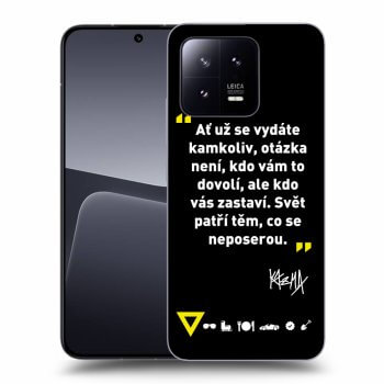 Obal pro Xiaomi 13 - Kazma - SVĚT PATŘÍ TĚM, CO SE NEPOSEROU