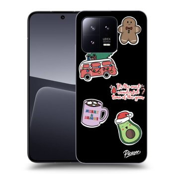 Obal pro Xiaomi 13 - Christmas Stickers