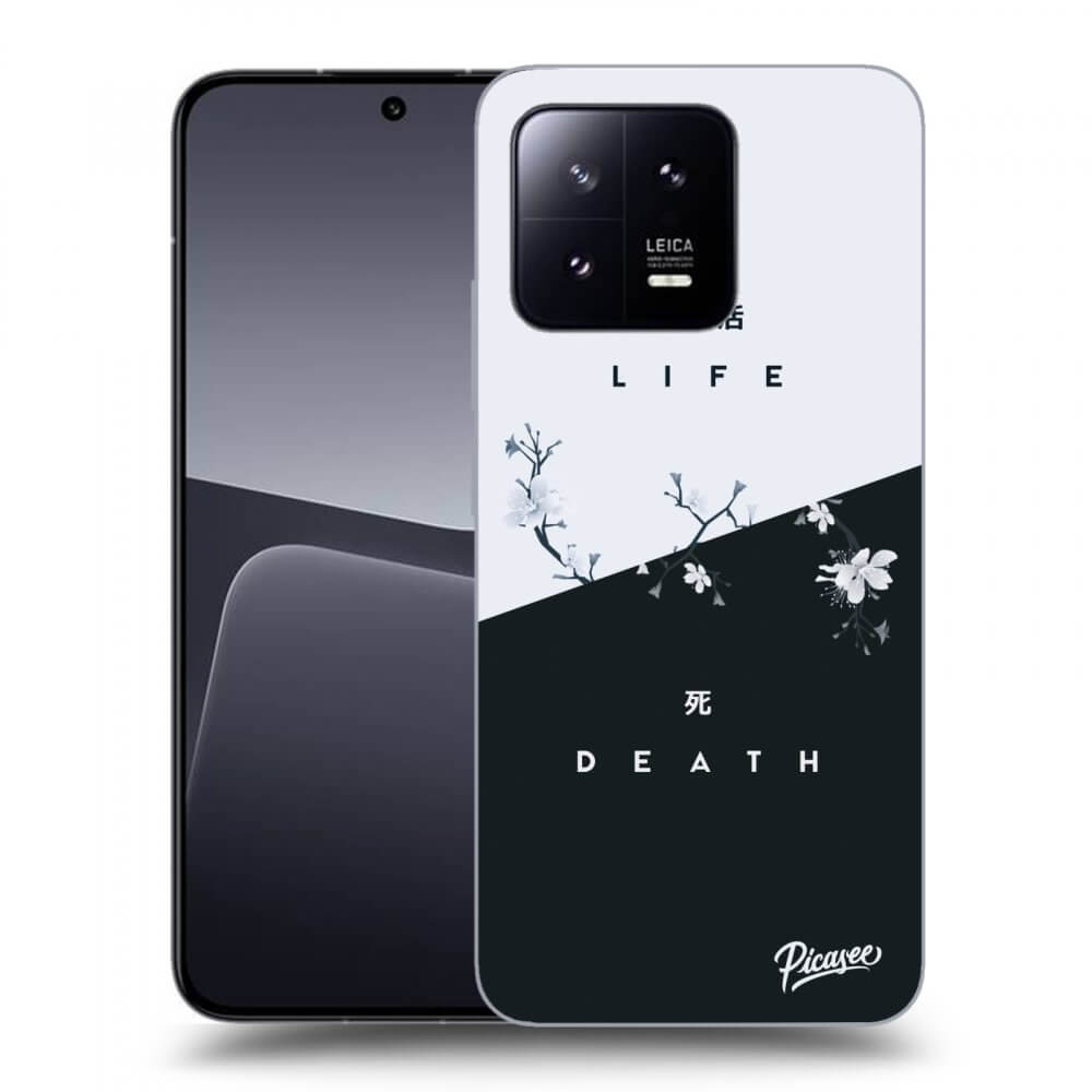 Picasee silikonový černý obal pro Xiaomi 13 - Life - Death