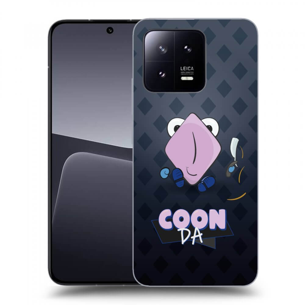 Picasee silikonový černý obal pro Xiaomi 13 Pro - COONDA holátko - tmavá