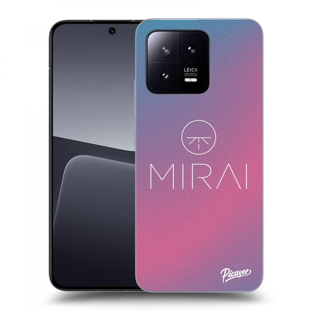 Silikonový černý Obal Pro Xiaomi 13 Pro - Mirai - Logo