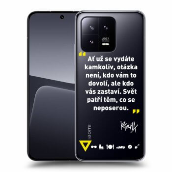 Obal pro Xiaomi 13 Pro - Kazma - SVĚT PATŘÍ TĚM, CO SE NEPOSEROU
