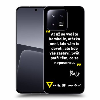 Obal pro Xiaomi 13 Pro - Kazma - SVĚT PATŘÍ TĚM, CO SE NEPOSEROU